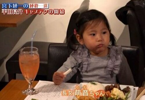 平田良介 子供 娘